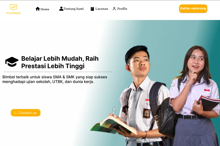 PT Komari Online Learning Portal
